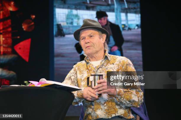 Chris Jagger speaks during a reception celebrating the release of Jagger's new book 'Talking to Myself' and album 'Mixing Up The Medicine' at 3TEN...