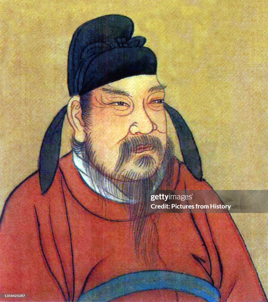 China: Emperor Gaozu (Tang Liyuan), 1st ruler of the Tang Dynasty (r. 618-626).