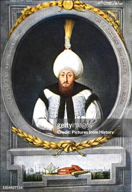 Mustafa III was the Sultan of the Ottoman Empire from 1757 to 1774. He was a son of Sultan Ahmed III and was succeeded by his brother Abdul Hamid I ....