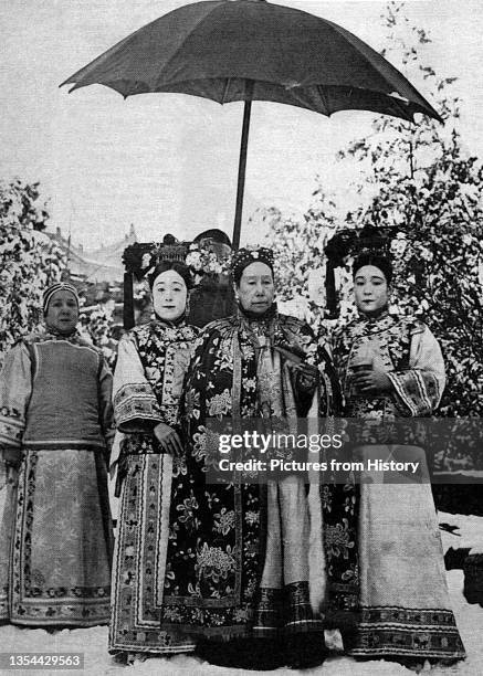 Empress Dowager Cixi of the Manchu Yehe Nara Clan, was a powerful and charismatic figure who became the de facto ruler of the Manchu Qing Dynasty in...