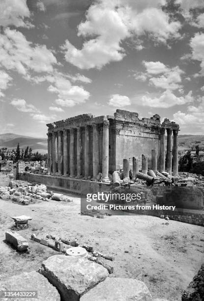 The Temple of Bacchus was one of the three main temples at a large complex in Classical Antiquity, at Baalbek in Lebanon. The temple was dedicated to...