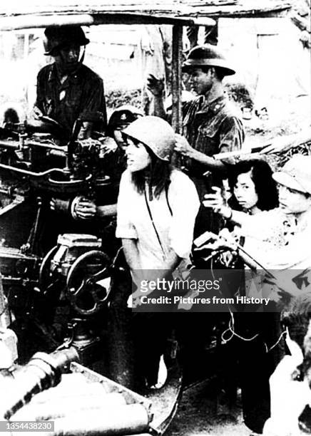Jane Fonda visited Hanoi in July 1972. Among other statements, she repeated the North Vietnamese claim that the United States had been deliberately...