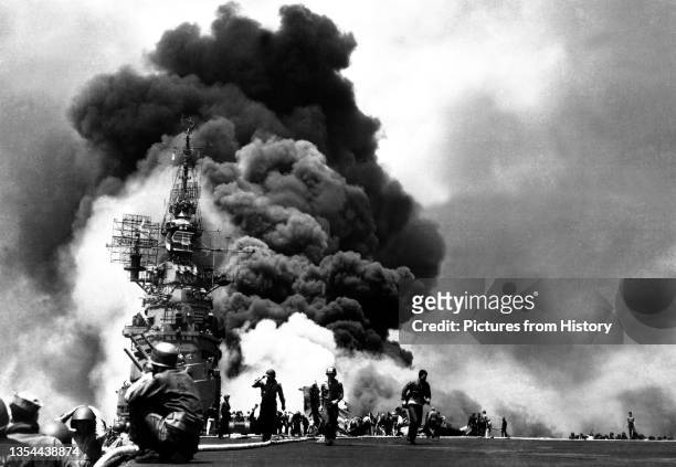 Kamikaze were suicide attacks by military aviators from the Empire of Japan against Allied naval vessels in the closing stages of the Pacific...
