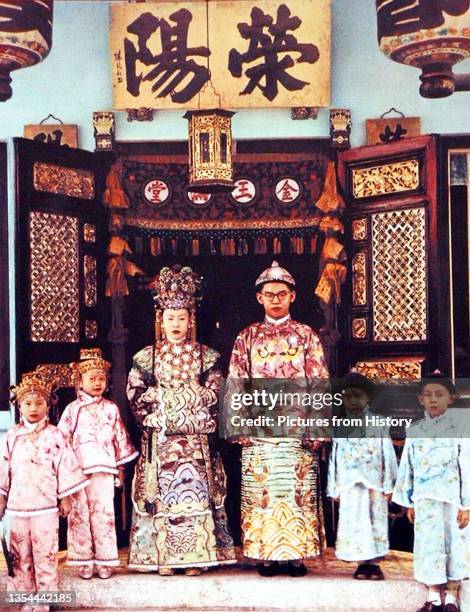 Peranakan Chinese and Baba-Nyonya are terms used for the descendants of late 15th and 16th-century Chinese immigrants to the Malay-Indonesian...