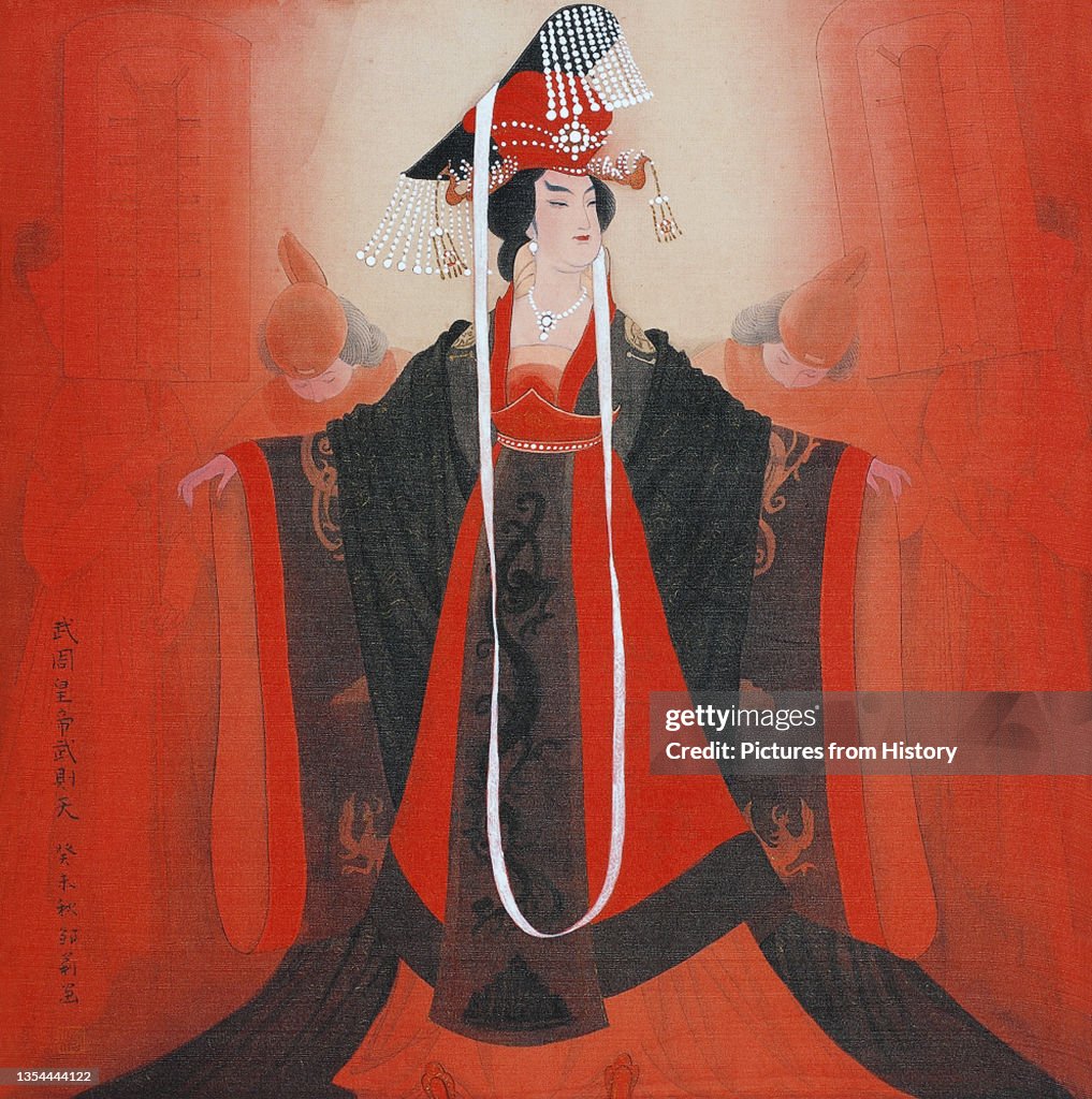 Wu Zetian, Empress Regnant of the Zhou Dynasty.
