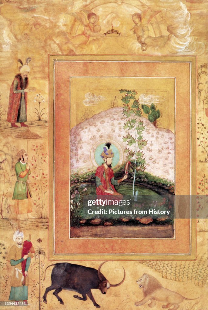 Humayun Drawing Nasir ud-din Muhammad Humayun was the second Mughal emperor who ruled ...
