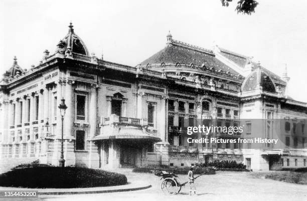 Erected by French colonists between 1901 and 1911, the Hanoi Opera House is considered to be a typical French colonial architectural monument in...