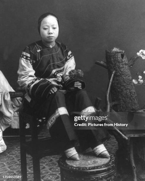 Chanzu, literally 'bound feet') was a custom practiced on young girls and women for approximately one thousand years in China, beginning in the 10th...