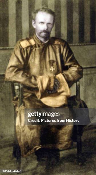 Baron Roman Nikolai Maximilian von Ungern-Sternberg was a Baltic Swedish-Russian Yesaul , a Russian hero of World War I and Lieutenant-general at the...