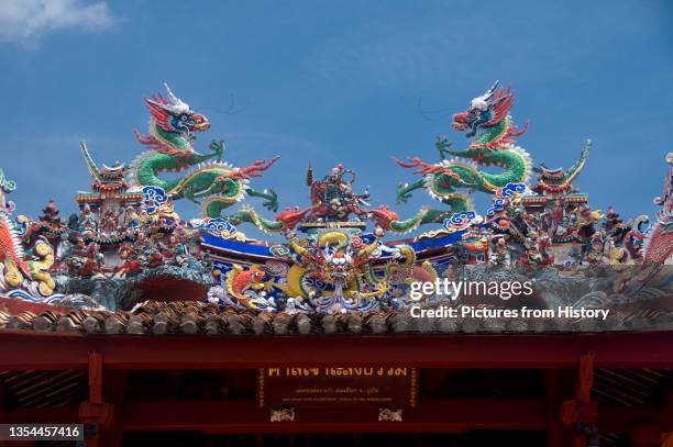 San Chao Saeng Tham is a Taoist Chinese temple in Phuket's old town in the south of Thailand. Taoism, or Daoism, refers to a variety of related...