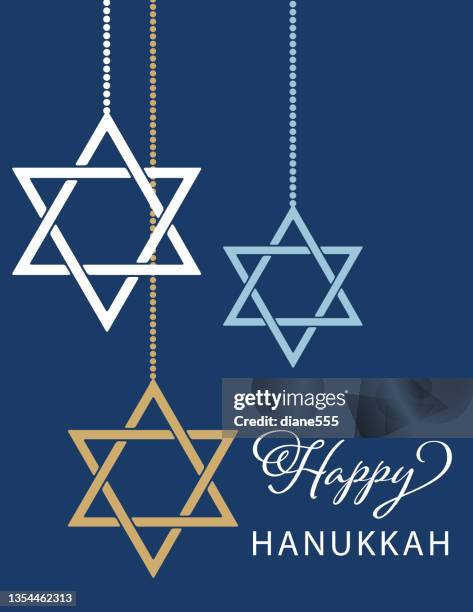 happy hanukkah card - hanukkah background stock illustrations