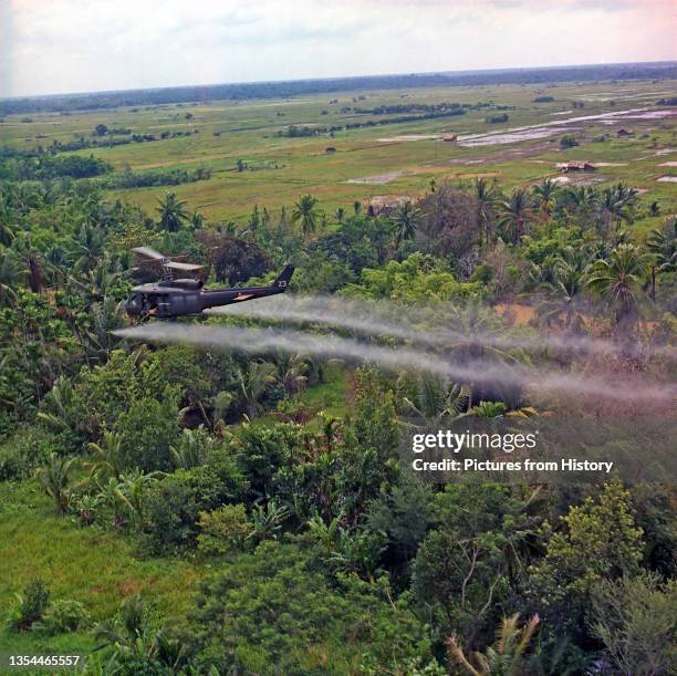 During the Vietnam War, between 1962 and 1971, the United States military sprayed 20 000 US gallons of chemical herbicides and defoliants in Vietnam,...