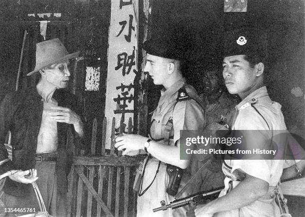 The Malayan Emergency was a guerrilla war fought between Commonwealth armed forces and the Malayan National Liberation Army , the military arm of the...