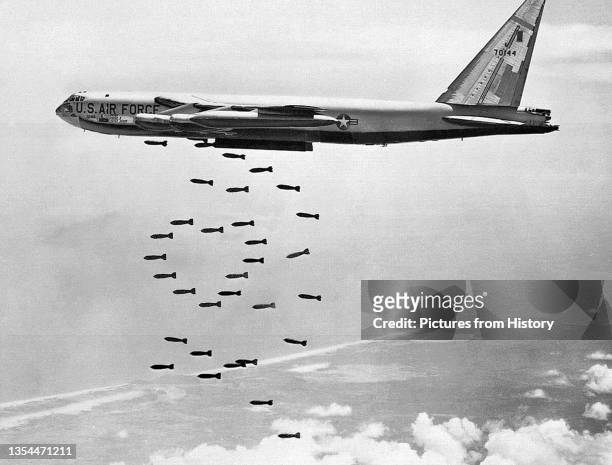 Operation Arc Light was the 1965 deployment of B-52D Stratofortresses as conventional bombers from bases in the US to Guam to support ground combat...