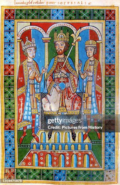 Frederick I Barbarossa was a German Holy Roman Emperor. He was elected King of Germany at Frankfurt on 4 March 1152 and crowned in Aachen on 9 March...