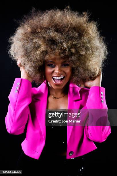 Fleur East during HITS Live 2021 at Resorts World Arena on November 20, 2021 in Birmingham, England.