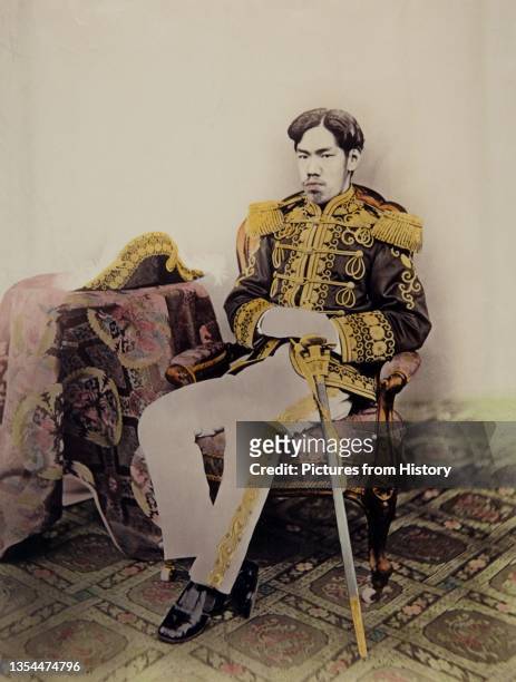 Emperor Meiji , or Meiji the Great , was the 122nd Emperor of Japan according to the traditional order of succession, reigning from February 3, 1867...