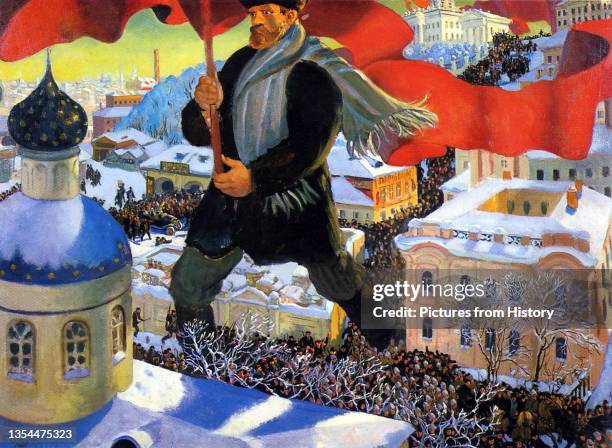 The Bolsheviks, derived from bol'shinstvo, 'majority', were a faction of the Marxist Russian Social Democratic Labour Party which split apart from...