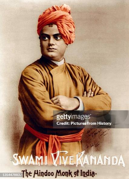 Swami Vivekananda , born Narendra Nath Datta, was an Indian Hindu... Foto  di attualità - Getty Images