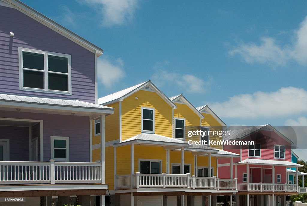 Colorful Homes on the Keys