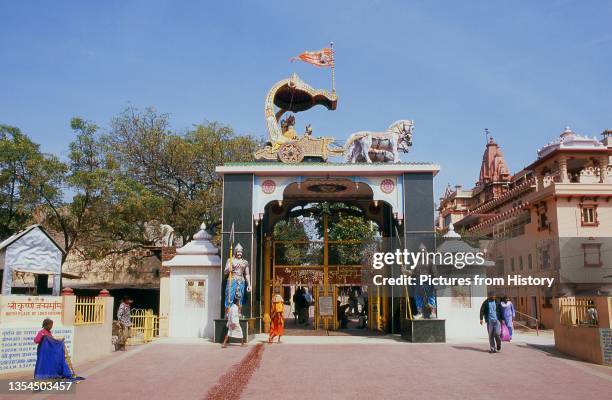 The Shri Krishna Janmabhoomi temple is said to be the birthplace of the Hindu god Lord Krishna. Krishna is a central figure of Hinduism and is...