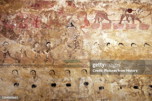 The Sulamani Temple was built in 1183 by King Narapatisithu . Bagan, formerly Pagan, was mainly built between the 11th century and 13th century....