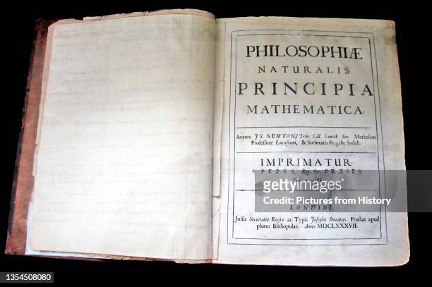 Philosophi¾ Naturalis Principia Mathematica, Latin for 'Mathematical Principles of Natural Philosophy', often referred to as simply the Principia, is...