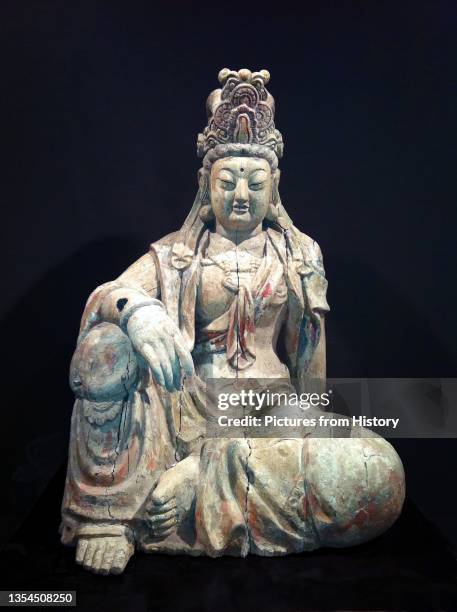 Guanshiyin or Avalokitesvara is the bodhisattva associated with compassion as venerated by East Asian Buddhists, usually as a female. The name...