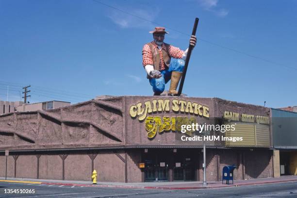 1980s America - Claim Stake Casino, Sparks, Nevada 1980.