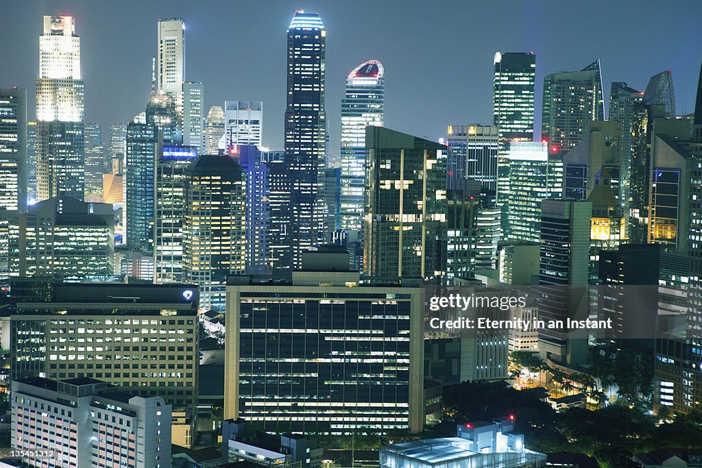Singapore cityscape, Central Business District