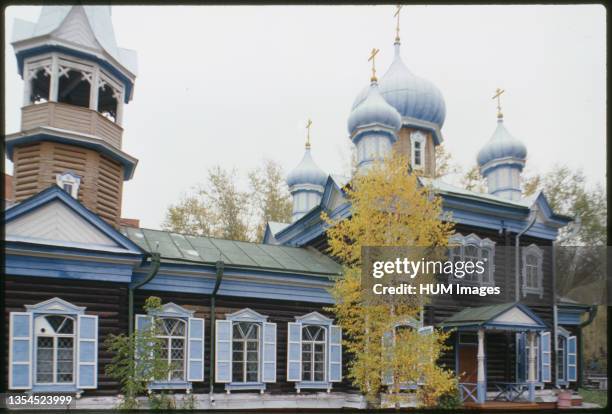 Old Believer Church of the Trinity , south facade, Tomsk, Russia; 1999.