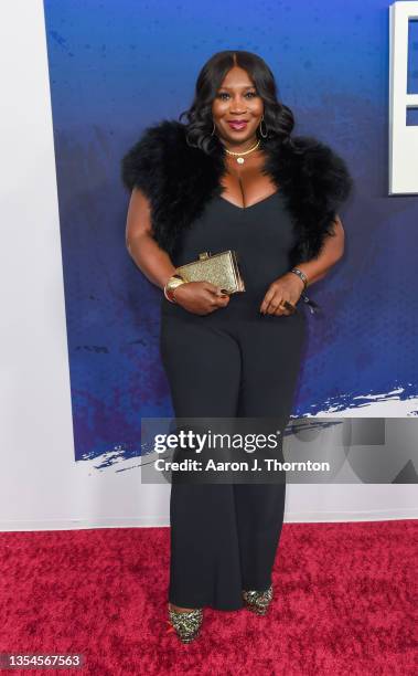 Bevy Smith attends the 2021 Soul Train Awards presented by BET at The Apollo Theater on November 20, 2021 in New York City.