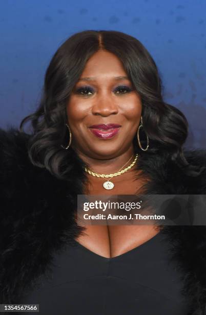 Bevy Smith attends the 2021 Soul Train Awards presented by BET at The Apollo Theater on November 20, 2021 in New York City.