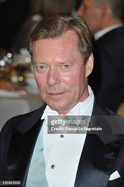 Grand Duke Henri of Luxembourg attends the Nobel Banquet at the City Hall on December 10, 2011 in Stockholm, Sweden.