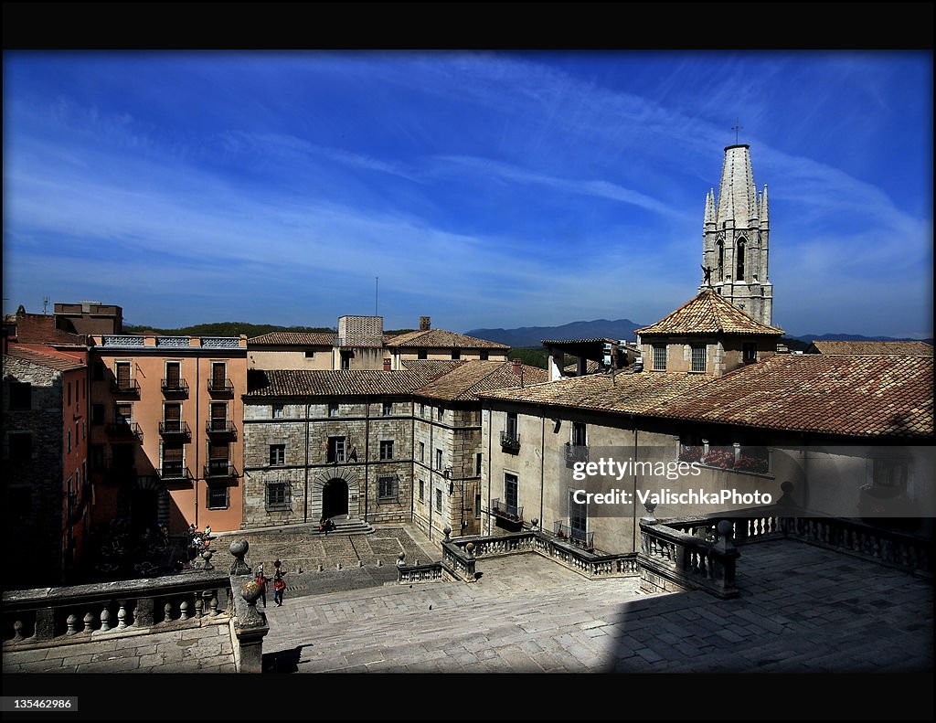 Old town of Girona