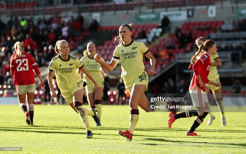 Manchester United Women v Arsenal Women - Barclays FA Women's Super League