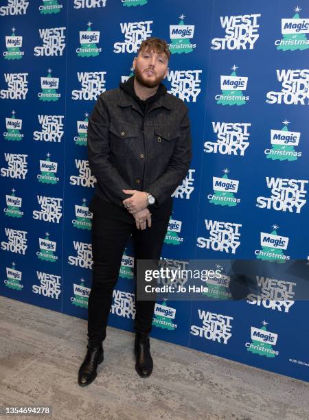 James Arthur attends The Magic of Christmas at London Palladium on November 21, 2021 in London, England.