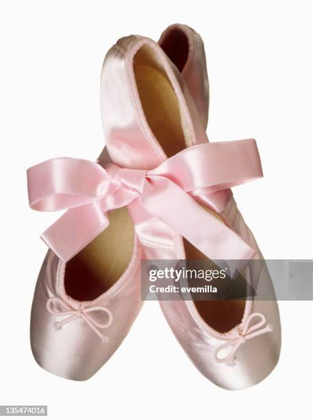 ballett-hausschuhe - ballettschuh stock-fotos und bilder