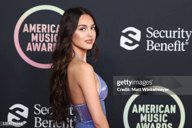 Olivia Rodrigo attends the 2021 American Music Awards at Microsoft Theater on November 21, 2021 in Los Angeles, California.