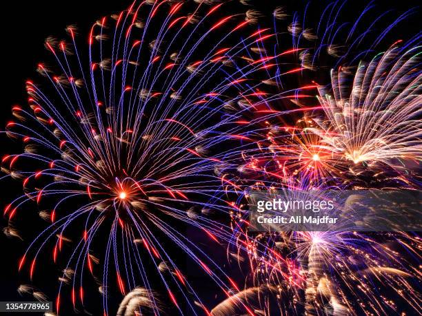 fireworks - new year new you 2019 stock-fotos und bilder
