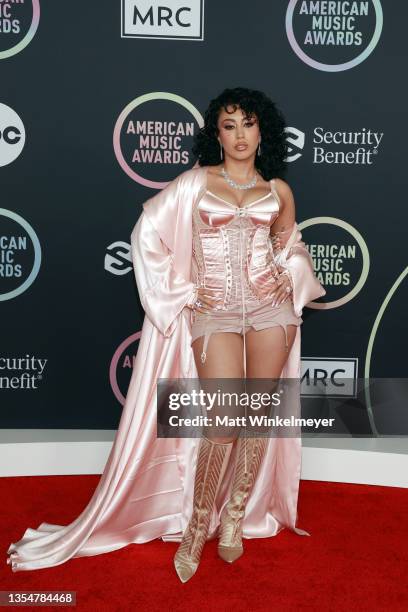 Kali Uchis attends the 2021 American Music Awards at Microsoft Theater on November 21, 2021 in Los Angeles, California.