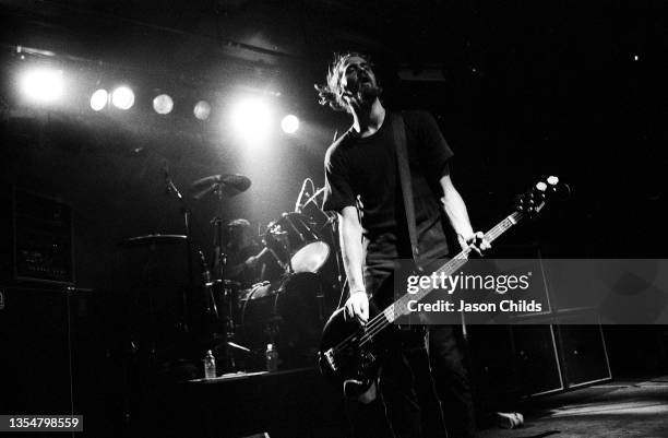 Melbourne, Victoria, Australia Friday 31st Jan, 1992 Nirvana the grunge band of the 1990s performing their albums Bleached and Nevermind at the...