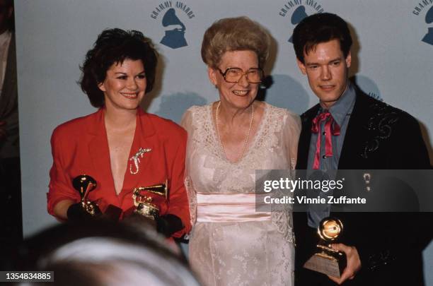 American country music singer�songwriter KT Oslin , American country comedian Minnie Pearl , and American country music singer�songwriter Randy...