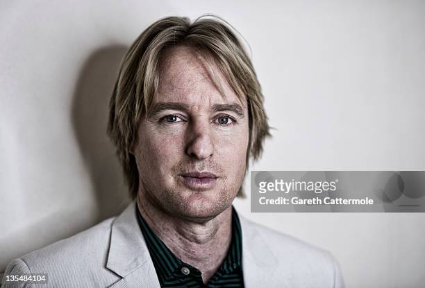 Actor Owen Wilson poses during a portrait session at the 8th Annual Dubai International Film Festival held at the Madinat Jumeriah Complex on...