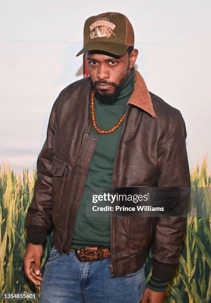 Lakeith Stanfield attends "Untitled Dave Chappelle Documentary" Atlanta screening at State Farm Arena on November 21, 2021 in Atlanta, Georgia.