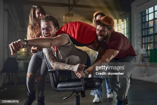 yaaaaay, i am a superhero! - superhero stock pictures, royalty-free photos & images