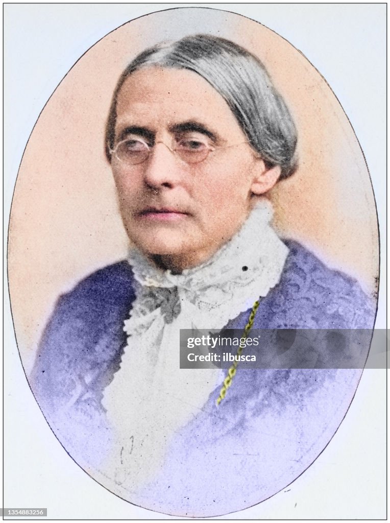 Antique photograph of people from the World: Susan Anthony
