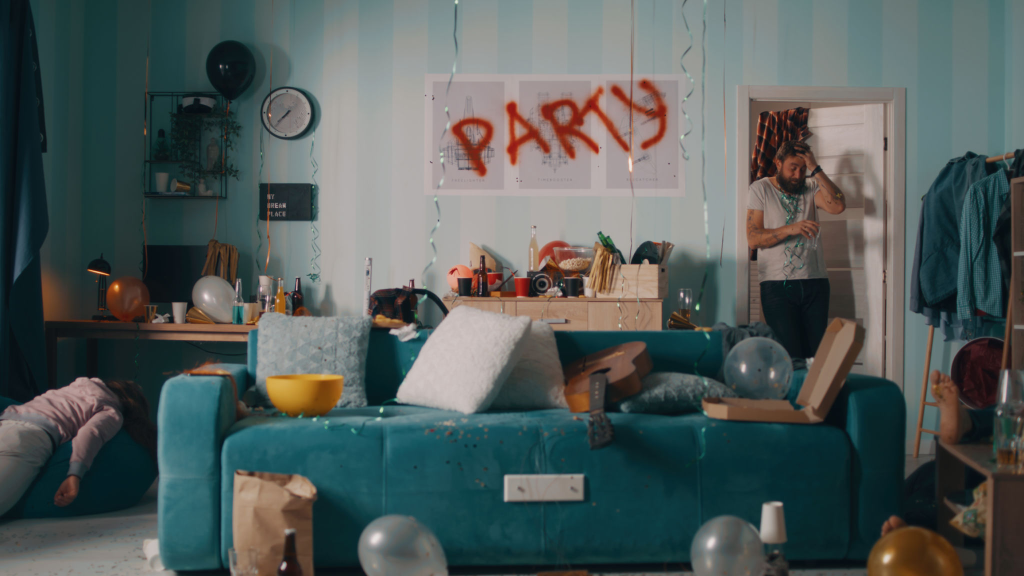 home party layout