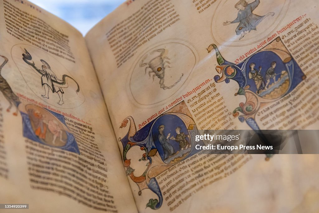 The Library Of San Lorenzo De El Escorial Exhibits The Codices Of The 'wise King' Alfonso X