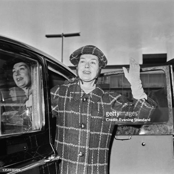 American actress Rosalind Russell , UK, 14th September 1964.